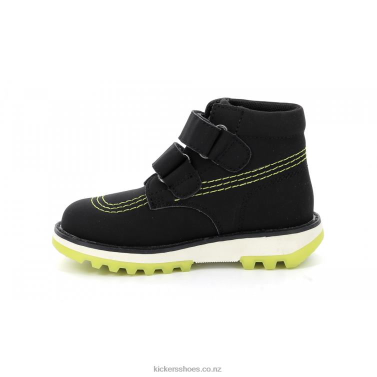 Kickers Kids Kickfun Black NPZDR813