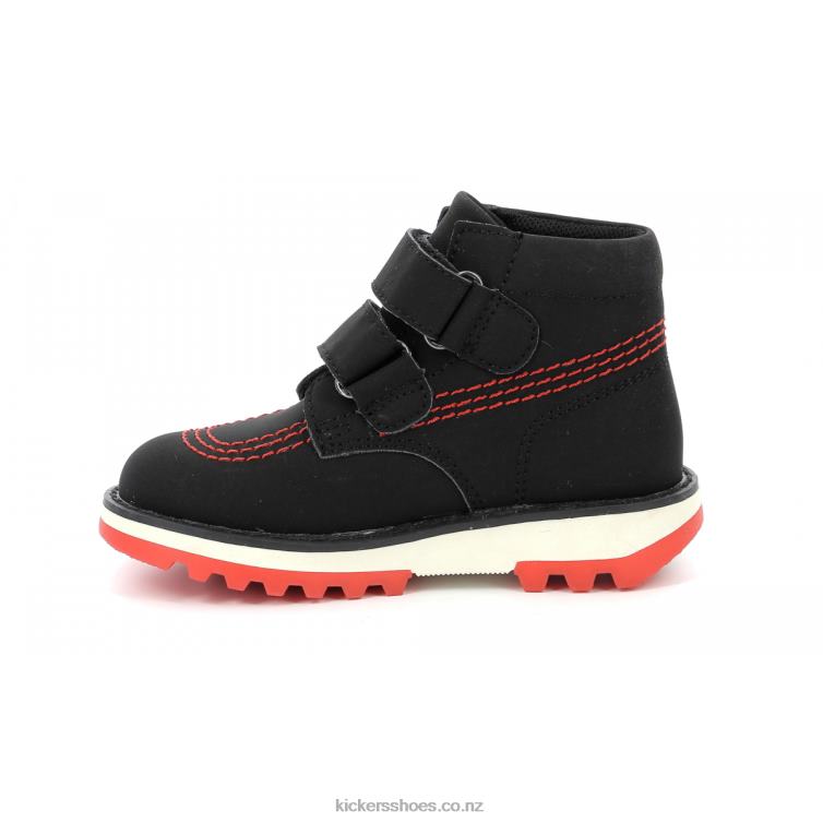 Kickers Kids Kickfun Shiny Black NPZDR811