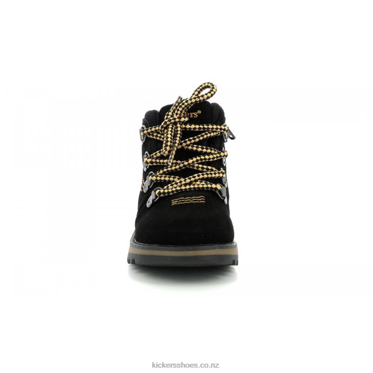 Kickers Kids Kicknature Black Yellow NPZDR815