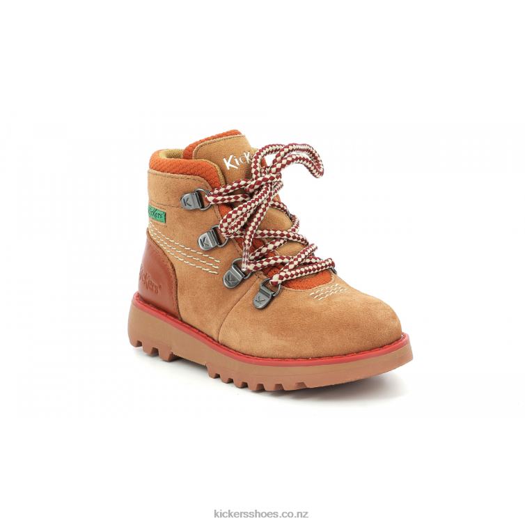 Kickers Kids Kicknature Camel NPZDR817