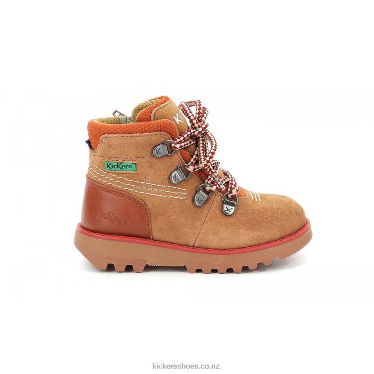 Kickers Kids Kicknature Camel NPZDR817