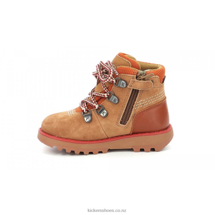 Kickers Kids Kicknature Camel NPZDR817