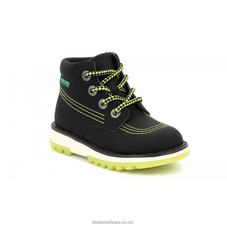 Kickers Kids Kickrally20 Black NPZDR821