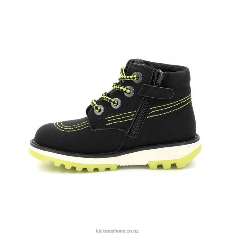 Kickers Kids Kickrally20 Black NPZDR821