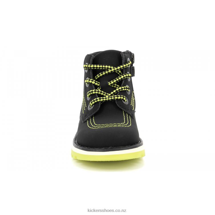 Kickers Kids Kickrally20 Black NPZDR821