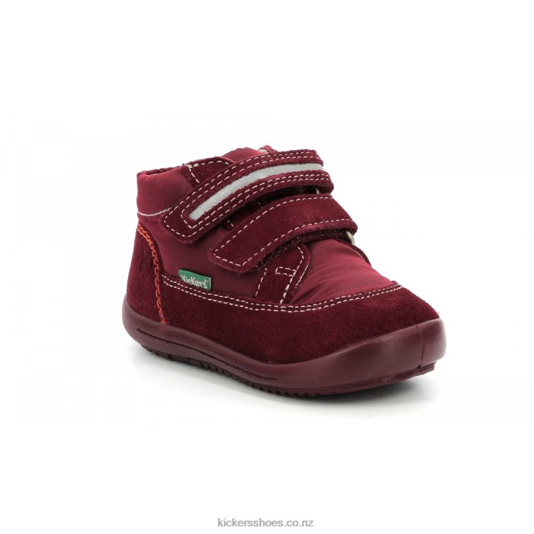 Kickers Kids Kikood Burgundy NPZDR876