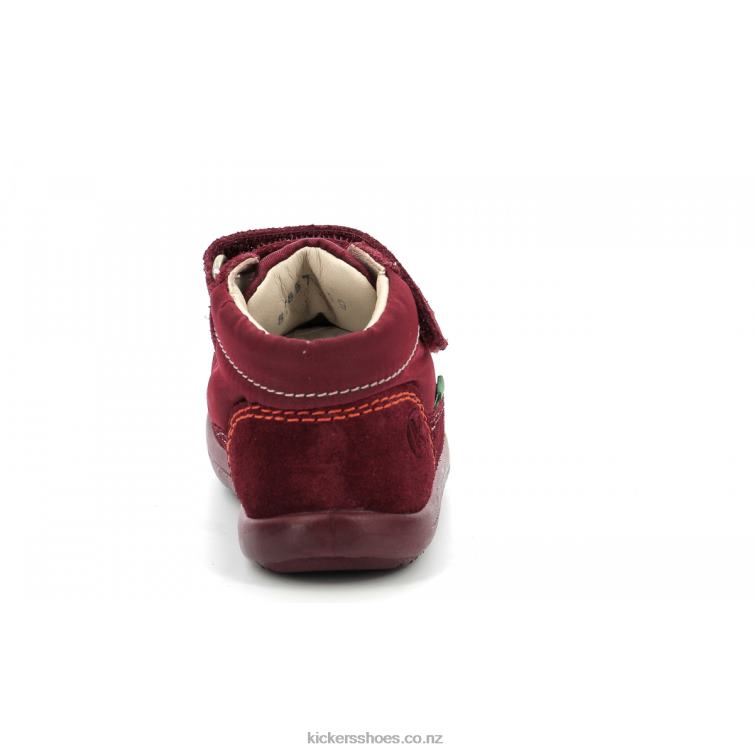 Kickers Kids Kikood Burgundy NPZDR876