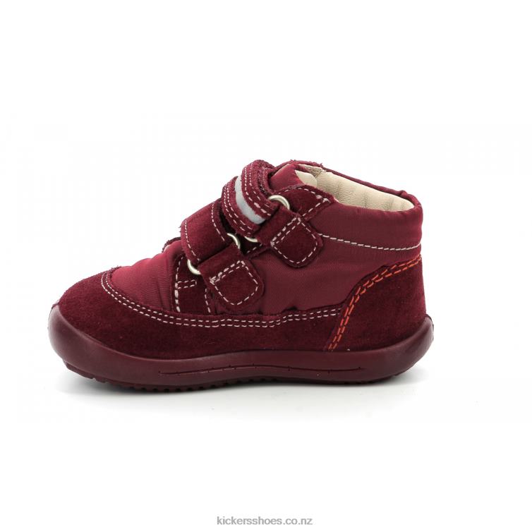 Kickers Kids Kikood Burgundy NPZDR876