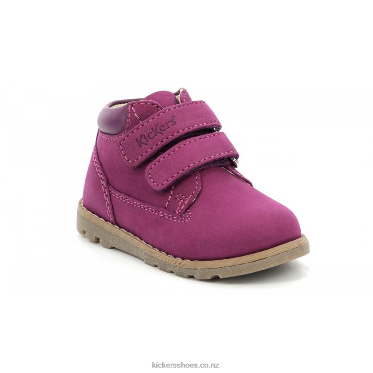Kickers Kids Nogankro Plum NPZDR882