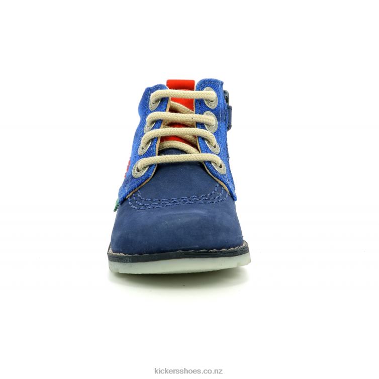 Kickers Kids Nononeo Blue Red NPZDR864