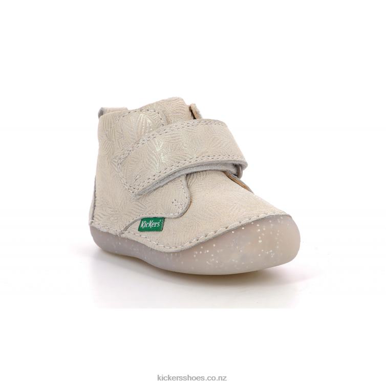 Kickers Kids Sabio Iridescent Light Beige NPZDR873