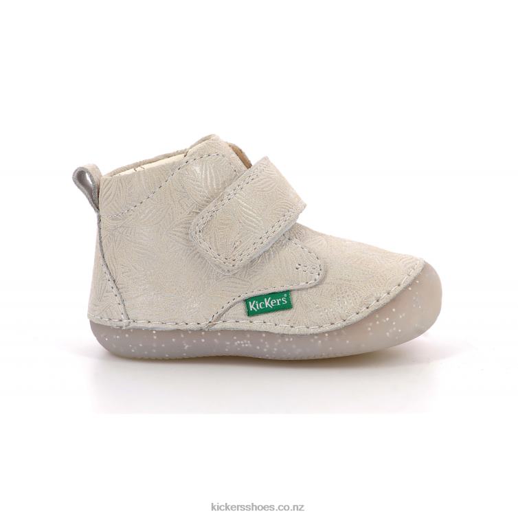 Kickers Kids Sabio Iridescent Light Beige NPZDR873