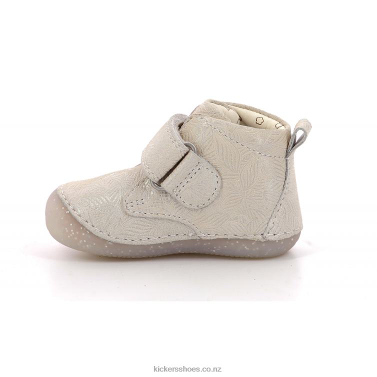 Kickers Kids Sabio Iridescent Light Beige NPZDR873