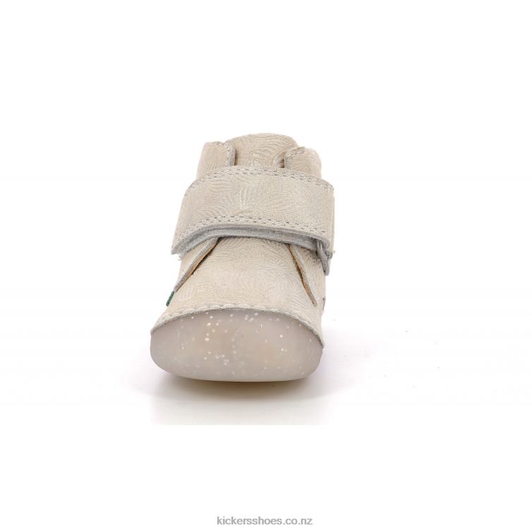 Kickers Kids Sabio Iridescent Light Beige NPZDR873