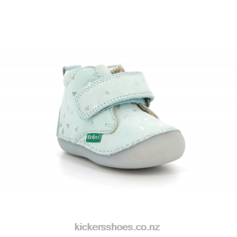 Kickers Kids Sabio Light Blue Plumetis NPZDR801