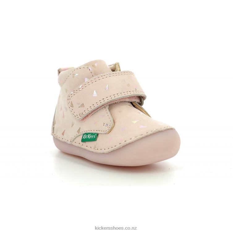 Kickers Kids Sabio Light Pink Plumetis NPZDR802