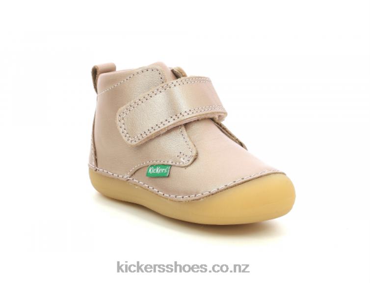 Kickers Kids Sabio Pink Metal NPZDR917