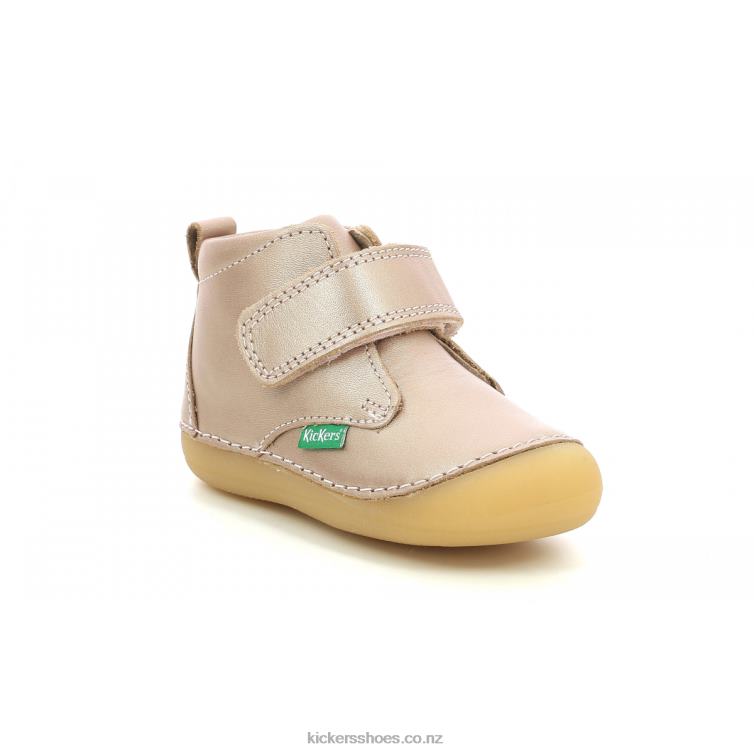 Kickers Kids Sabio Pink Metal NPZDR917