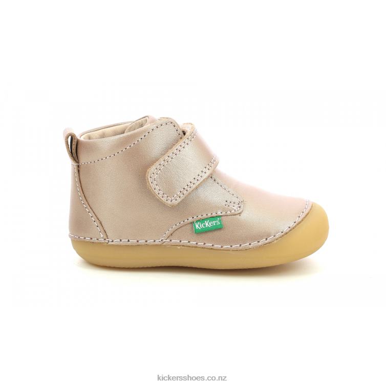 Kickers Kids Sabio Pink Metal NPZDR917