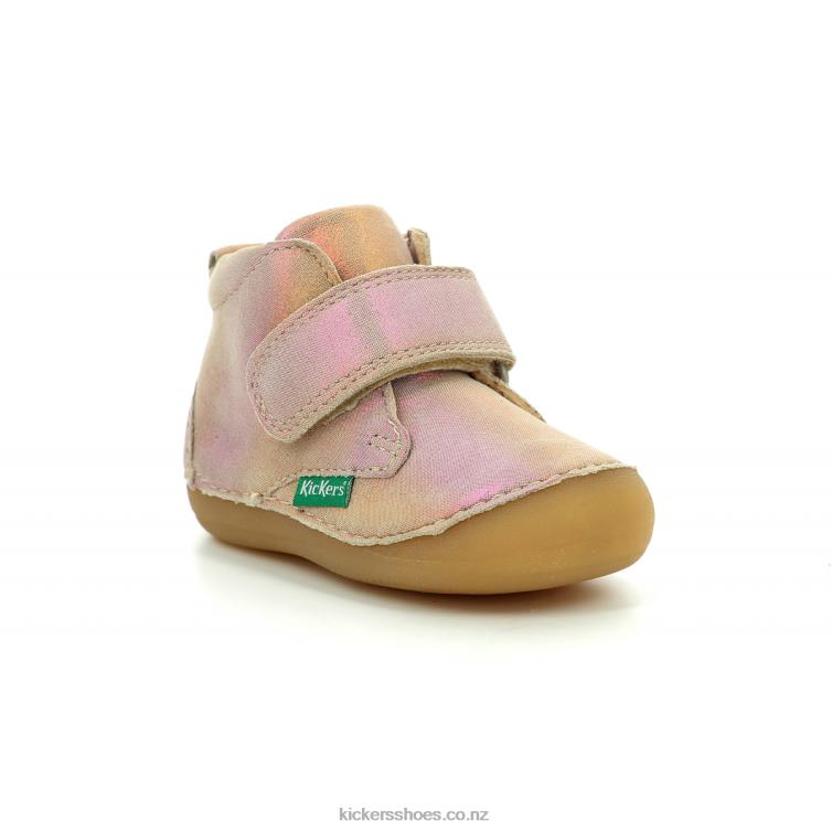 Kickers Kids Sabio Pink Rainbow NPZDR800