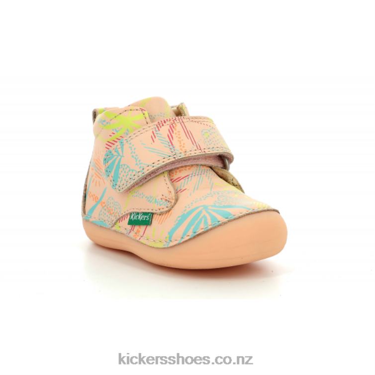 Kickers Kids Sabio Pink Sunshine NPZDR838