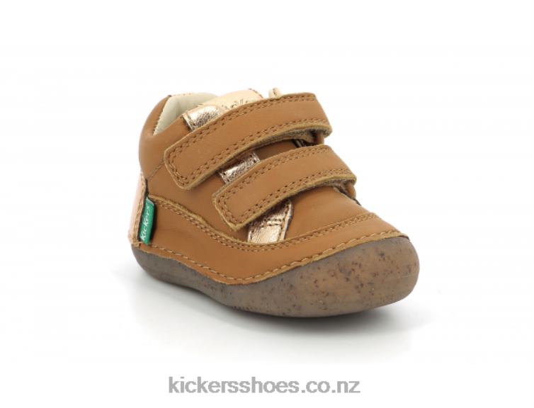 Kickers Kids Sostankro Camel Gold NPZDR891