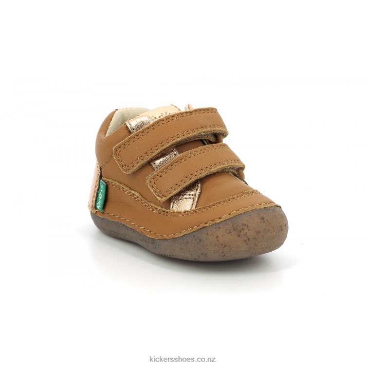 Kickers Kids Sostankro Camel Gold NPZDR891