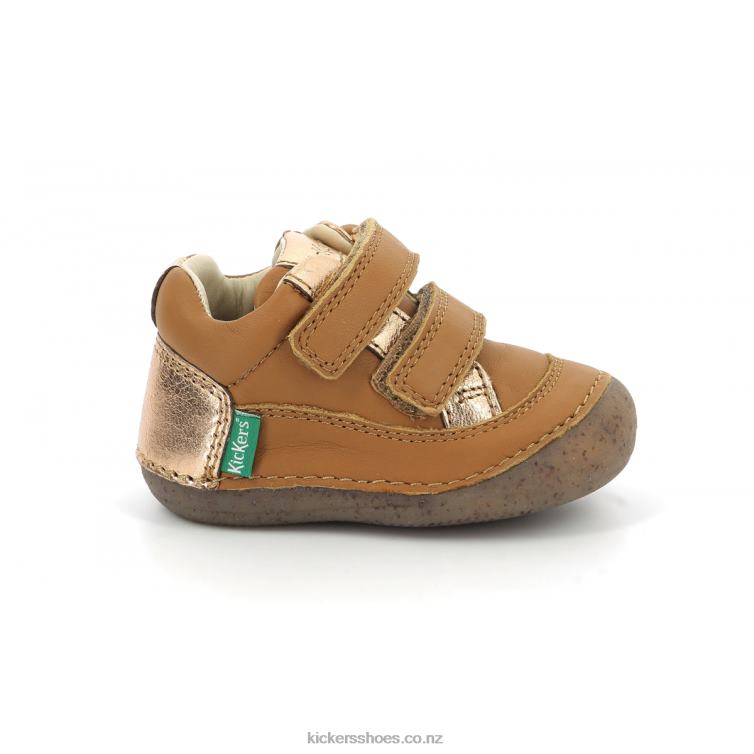 Kickers Kids Sostankro Camel Gold NPZDR891