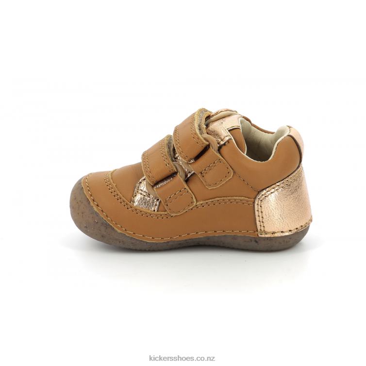 Kickers Kids Sostankro Camel Gold NPZDR891