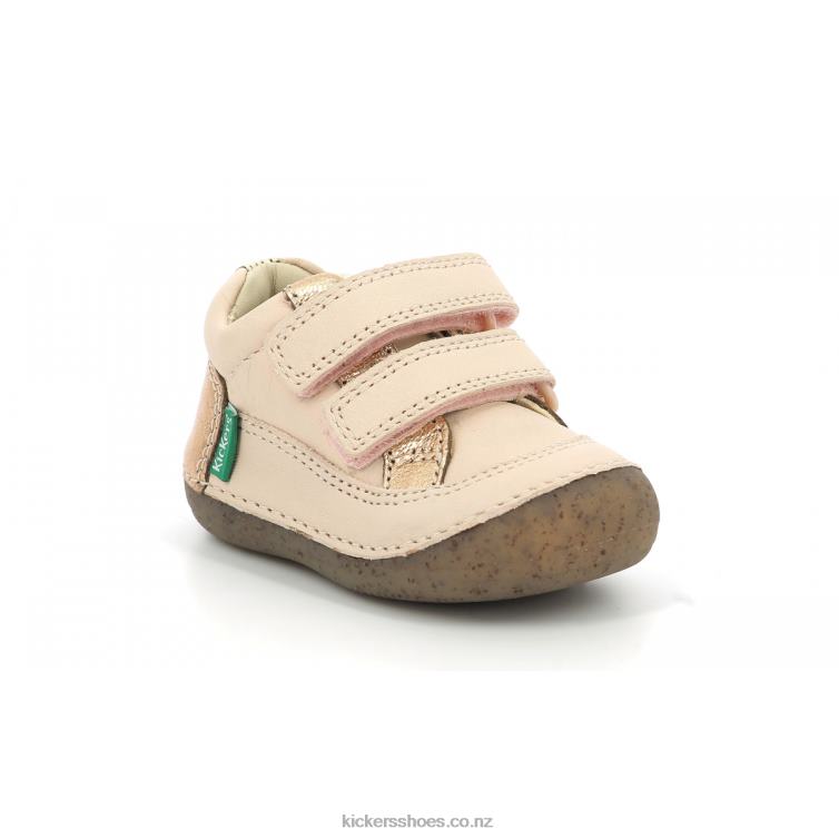 Kickers Kids Sostankro Light Pink Metal NPZDR889
