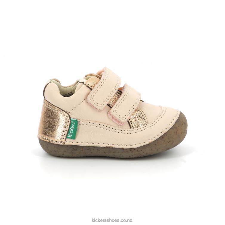 Kickers Kids Sostankro Light Pink Metal NPZDR889