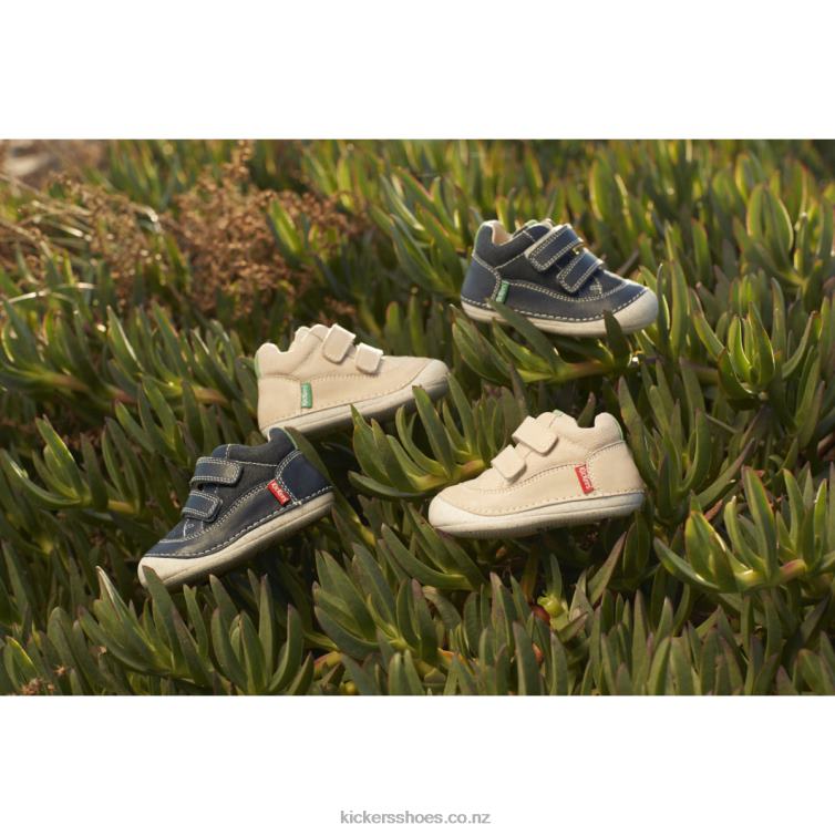 Kickers Kids Sostankro Navy Green NPZDR839