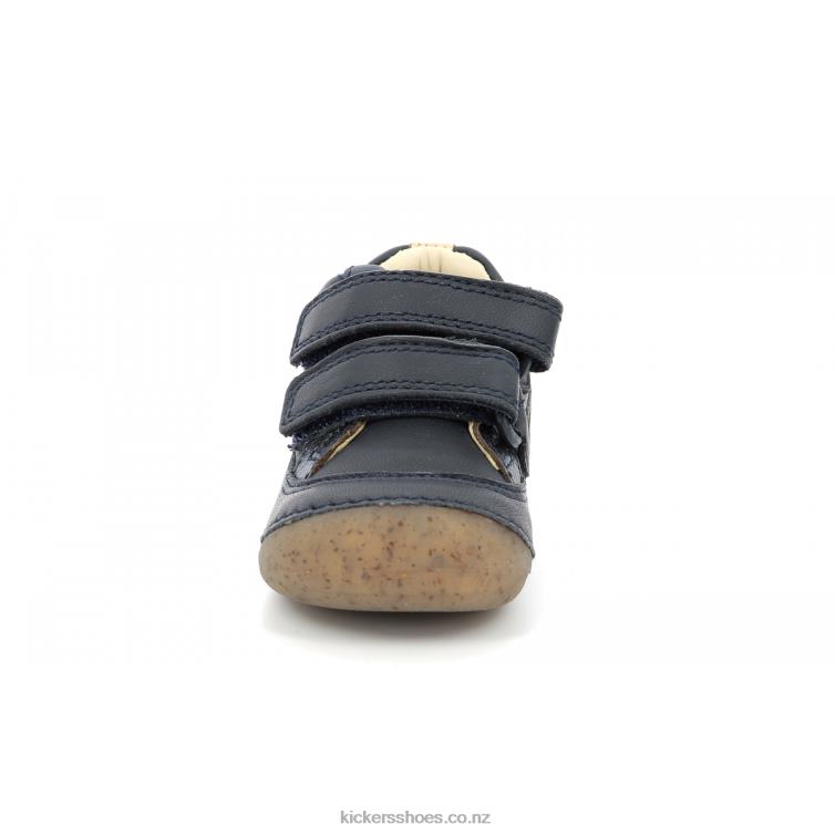 Kickers Kids Sostankro Navy Metal NPZDR890