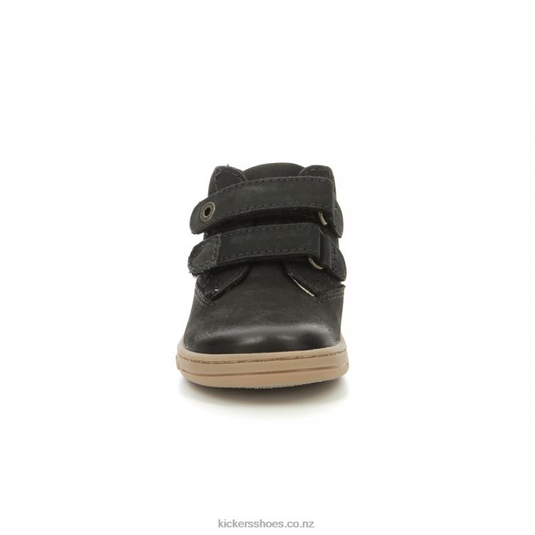 Kickers Kids Tackeasy Black NPZDR854