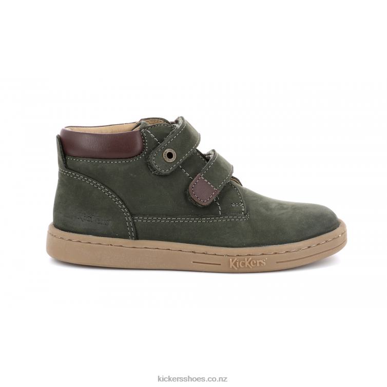 Kickers Kids Tackeasy Khaki NPZDR847