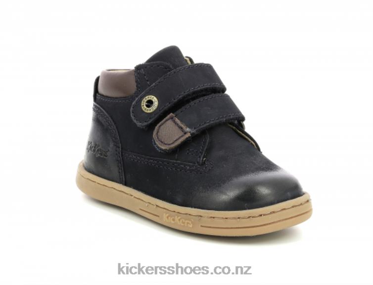 Kickers Kids Tackeasy Navy NPZDR822