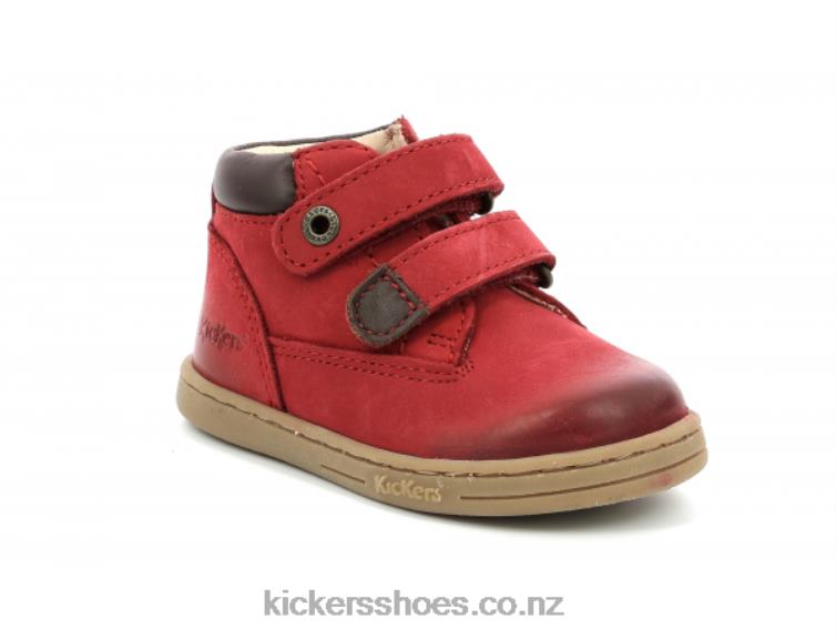 Kickers Kids Tackeasy Red NPZDR918