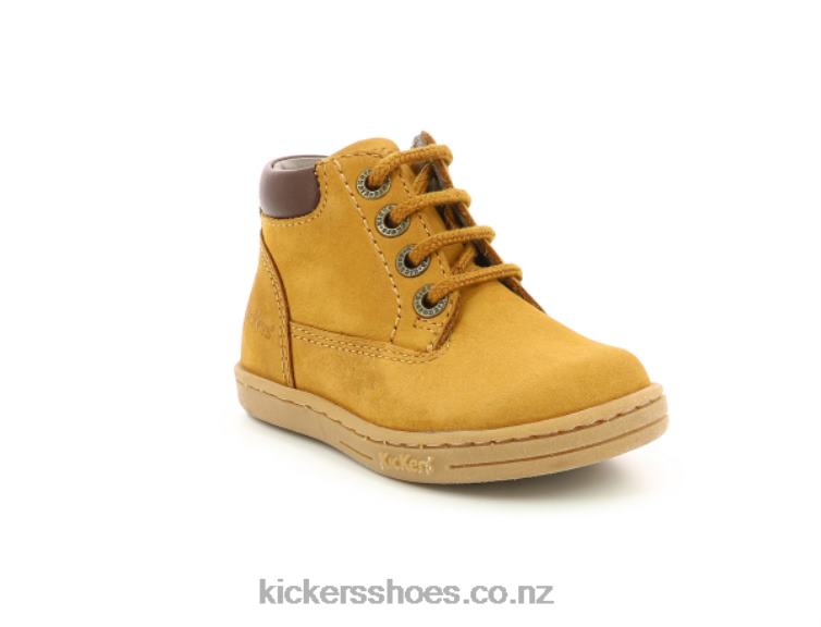 Kickers Kids Tackland Camel Brown NPZDR900