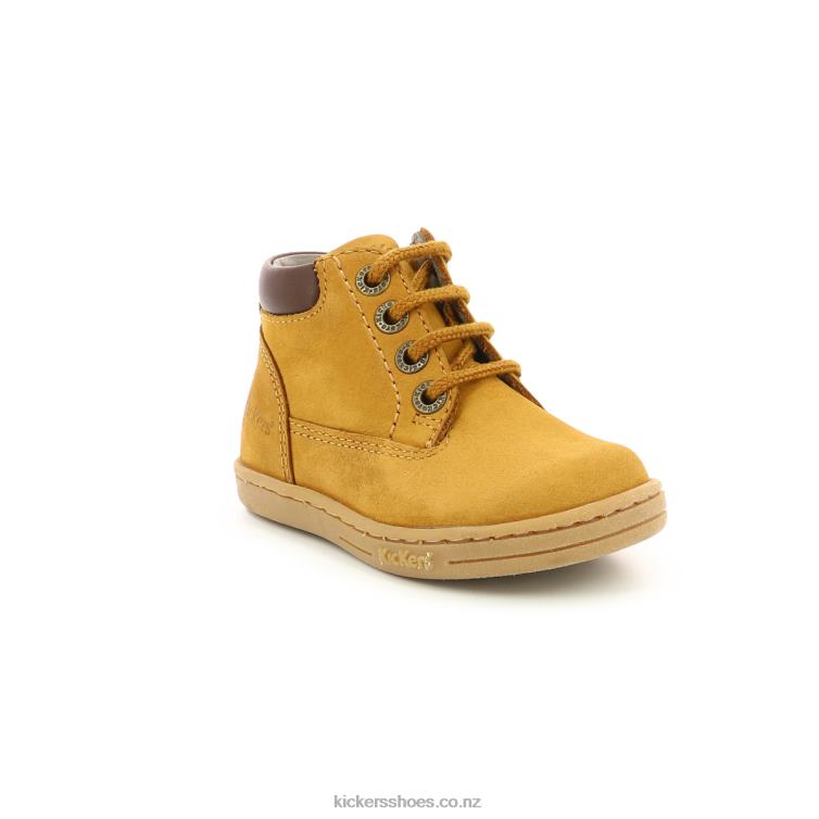 Kickers Kids Tackland Camel Brown NPZDR900