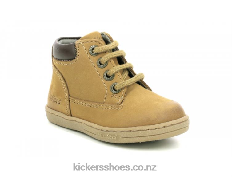 Kickers Kids Tackland Camel Brown NPZDR906