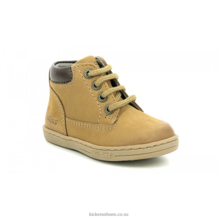 Kickers Kids Tackland Camel Brown NPZDR906