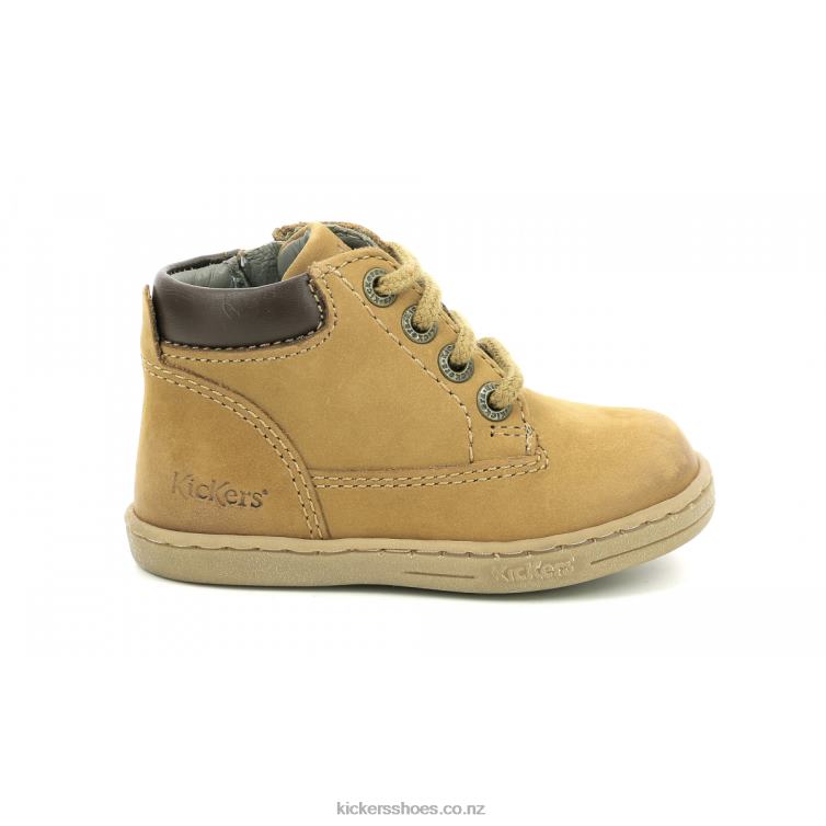 Kickers Kids Tackland Camel Brown NPZDR906