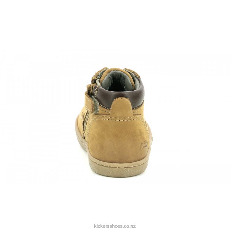 Kickers Kids Tackland Camel Brown NPZDR906