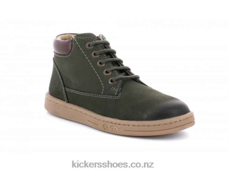 Kickers Kids Tackland Khaki NPZDR832