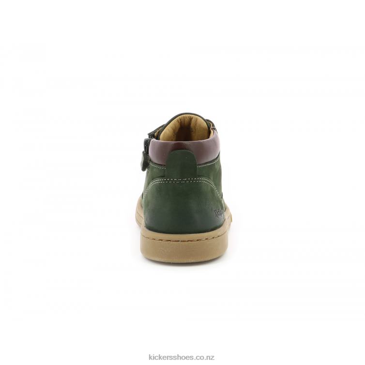 Kickers Kids Tackland Khaki NPZDR907