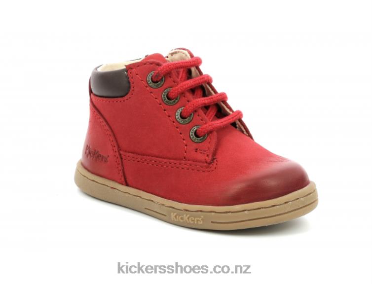 Kickers Kids Tackland Red NPZDR874