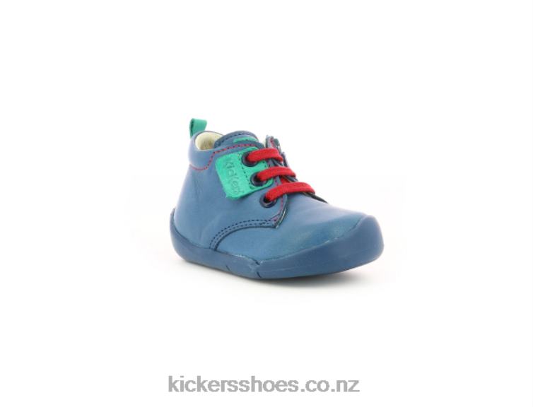 Kickers Kids Wazzap Blue Green NPZDR804
