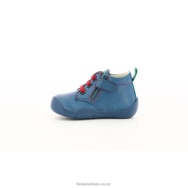 Kickers Kids Wazzap Blue Green NPZDR804