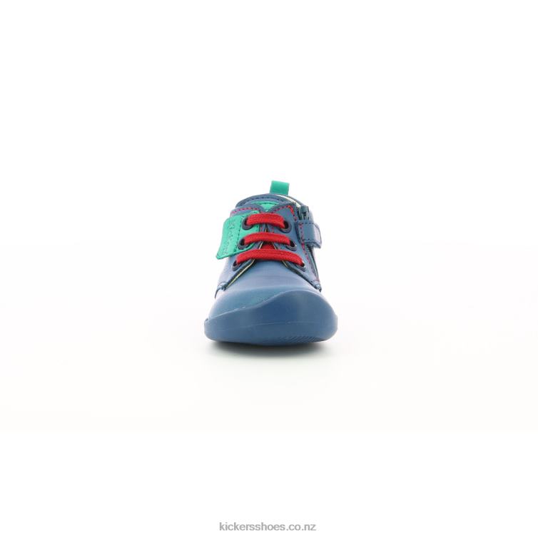 Kickers Kids Wazzap Blue Green NPZDR804