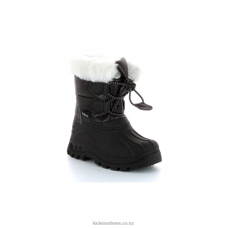 Kickers Kids Sealsnow Bright Black NPZDR1013